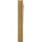 Ekena Millwork 5 1/2-in W x 36-in D x 44-in H Funston Slat Rough Cedar Woodgrain TimberThane Outlooker, Primed Tan OUTUR055X36X44FST24RCPR - alternate 5